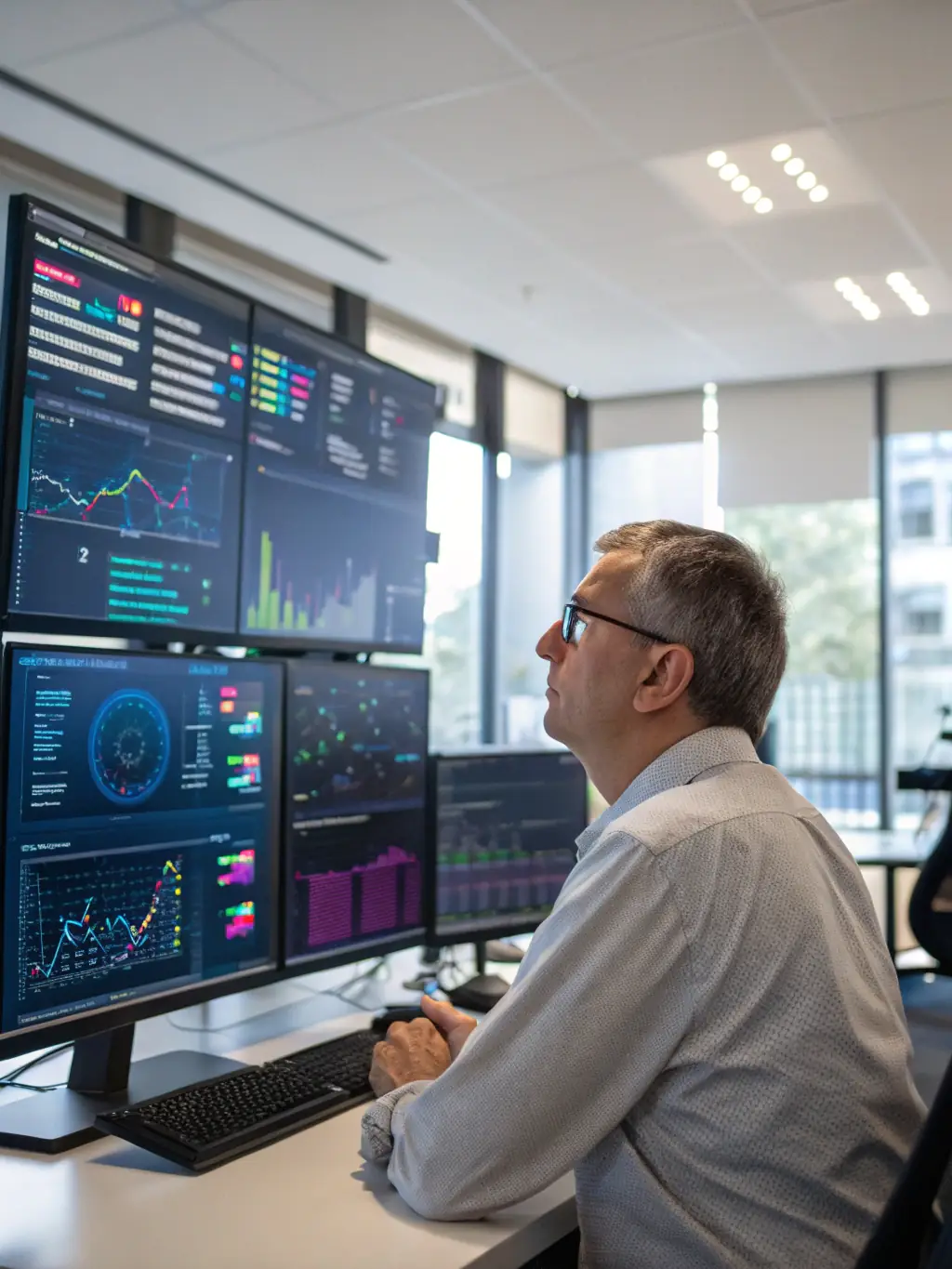 An AI model training on clean, reliable data, resulting in more accurate and efficient predictions.