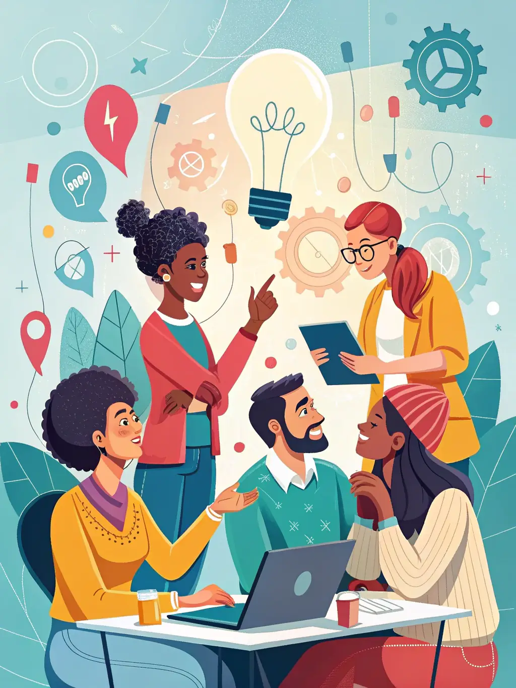 A project management team is developing a detailed AI integration roadmap, outlining key milestones, resource allocation, and timelines for successful implementation.