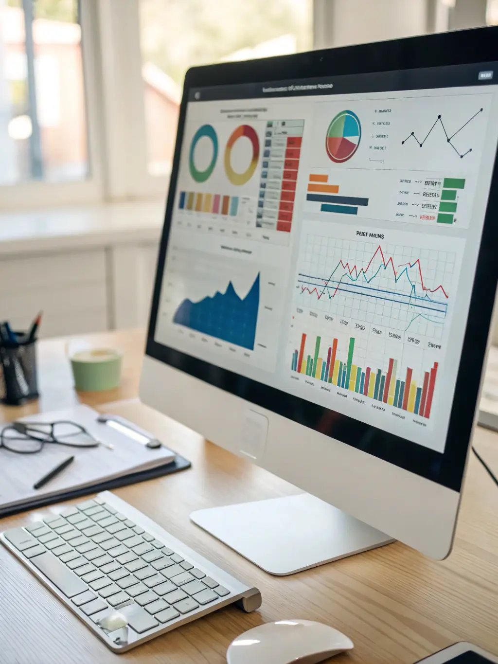 A clean, well-organized database interface, symbolizing improved data quality through HIERO Digital's services.