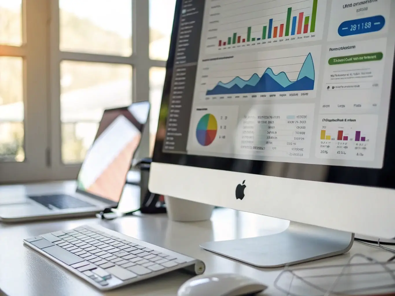A graphic showing a detailed analytical breakdown of a news article, highlighting sources, sentiment, and potential biases, representing the in-depth analysis capabilities.