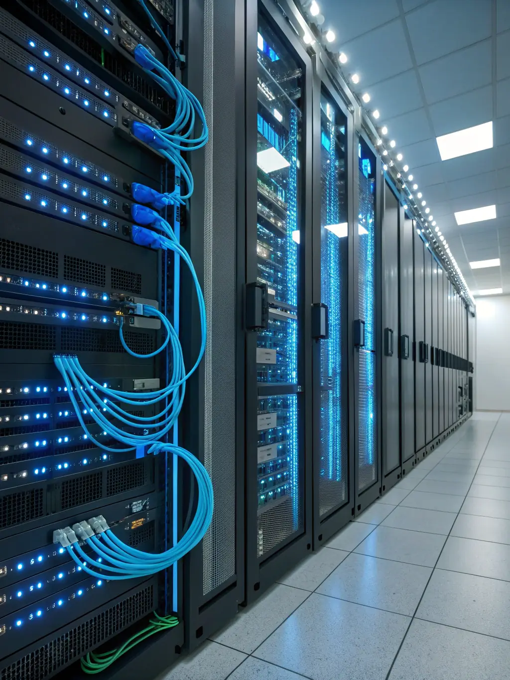 An image depicting a network infrastructure diagram with highlighted areas representing persistence mechanisms, illustrating the verification process to ensure complete removal of the ransomware.