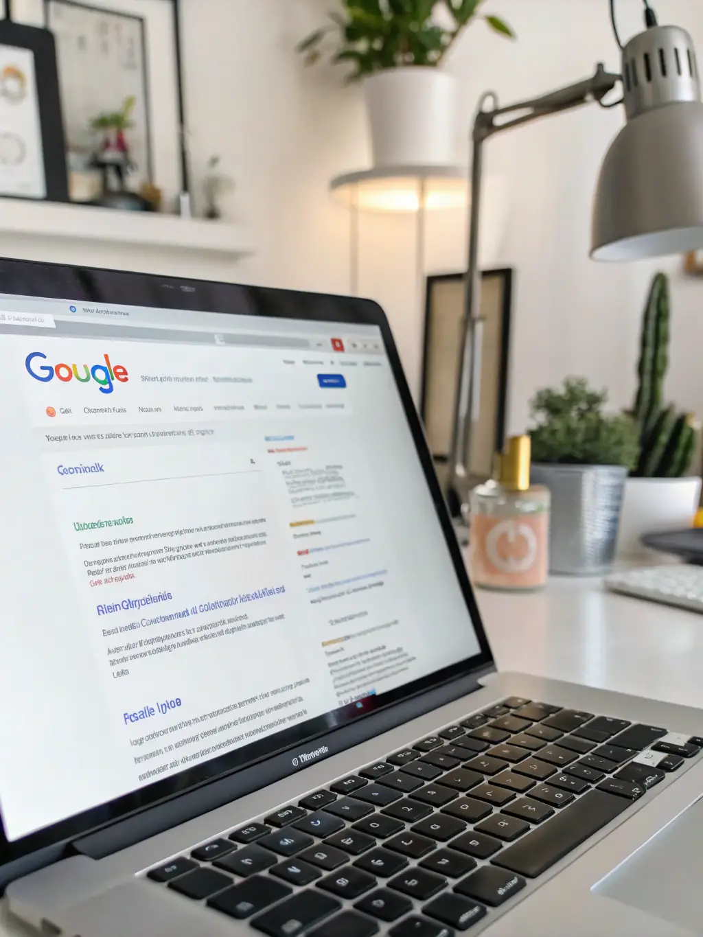 A search engine results page with a specific URL successfully removed, showcasing the effectiveness of delisting services.