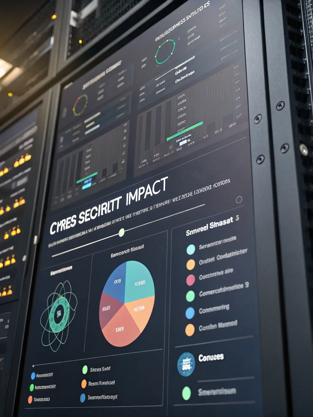 An infographic illustrating the impact assessment of a cyberattack, quantifying the financial losses, reputational damage, and operational disruptions caused by the incident.