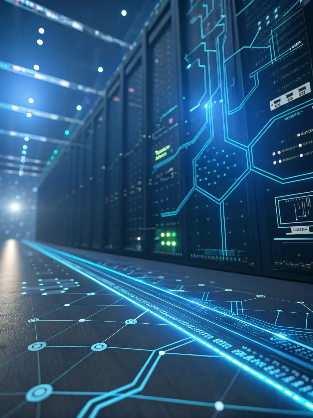 A visual representation of data flow with indicators of potential breaches, emphasizing the assessment of data leaks and potential compromise of sensitive information.